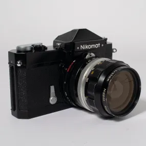 Nikkormat FT with Nikkor-O 35mm F/2 Lens