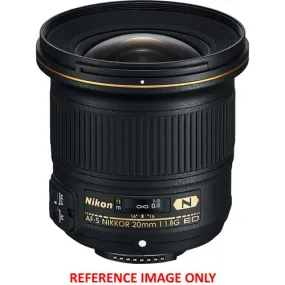 Nikon AF-S NIKKOR 20mm f/1.8G ED Lens - Second Hand