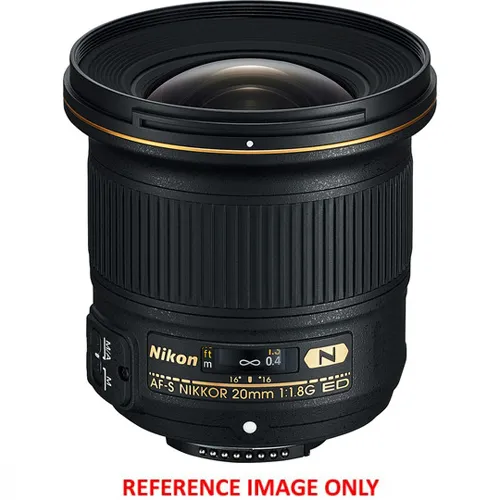 Nikon AF-S NIKKOR 20mm f/1.8G ED Lens - Second Hand