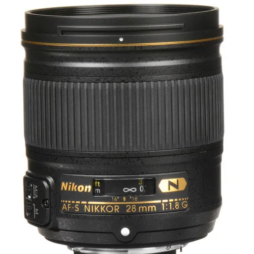Nikon AF-S NIKKOR FX 28mm f/1.8G Lens