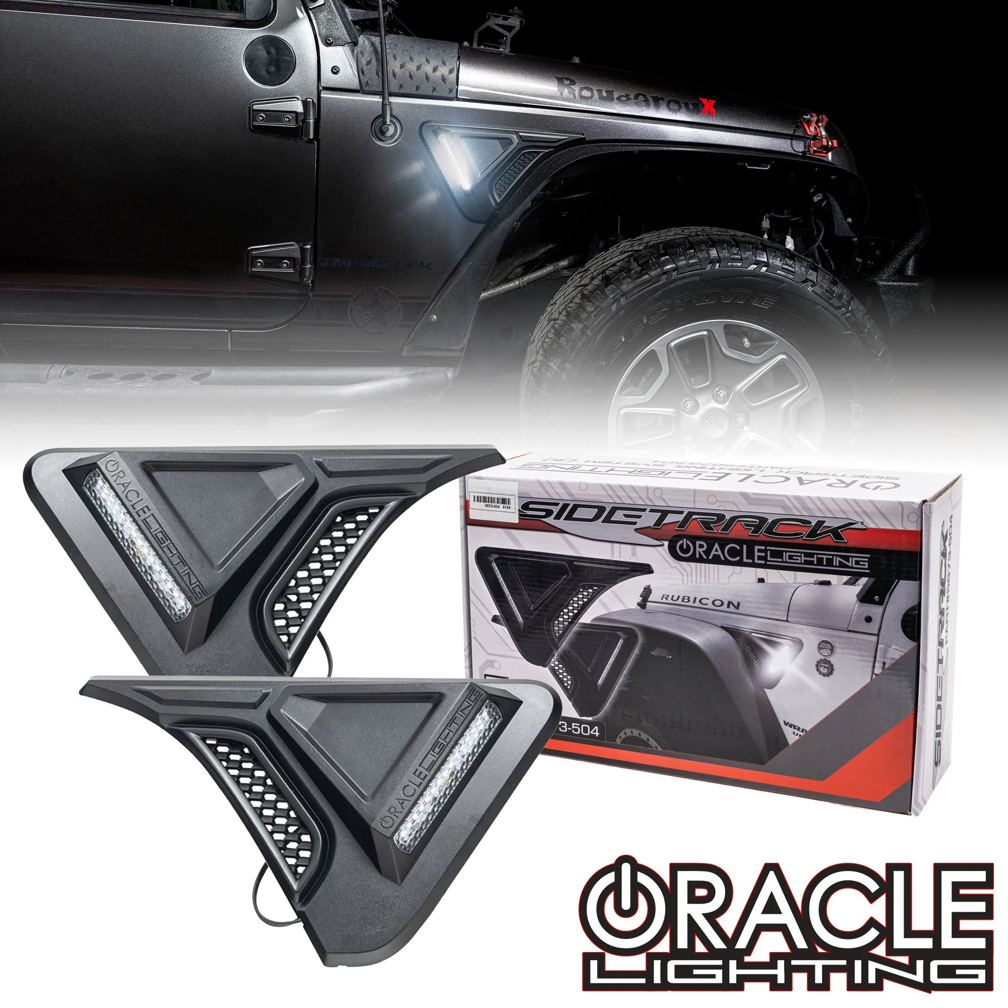 ORACLE Sidetrack™ LED Fender Lighting System for Jeep Wrangler JK