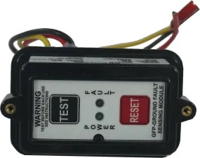 PGFM-211-B-A1-187, GFCI Lineguard Ground Fault Protection Relay for Single or Split Phase Systems, 30mA Detection, 50 Amp Max Ipn, 240VAC Supply, Panel Mount, Auto Reset, Note: Requires Suitable Air Pax Breaker