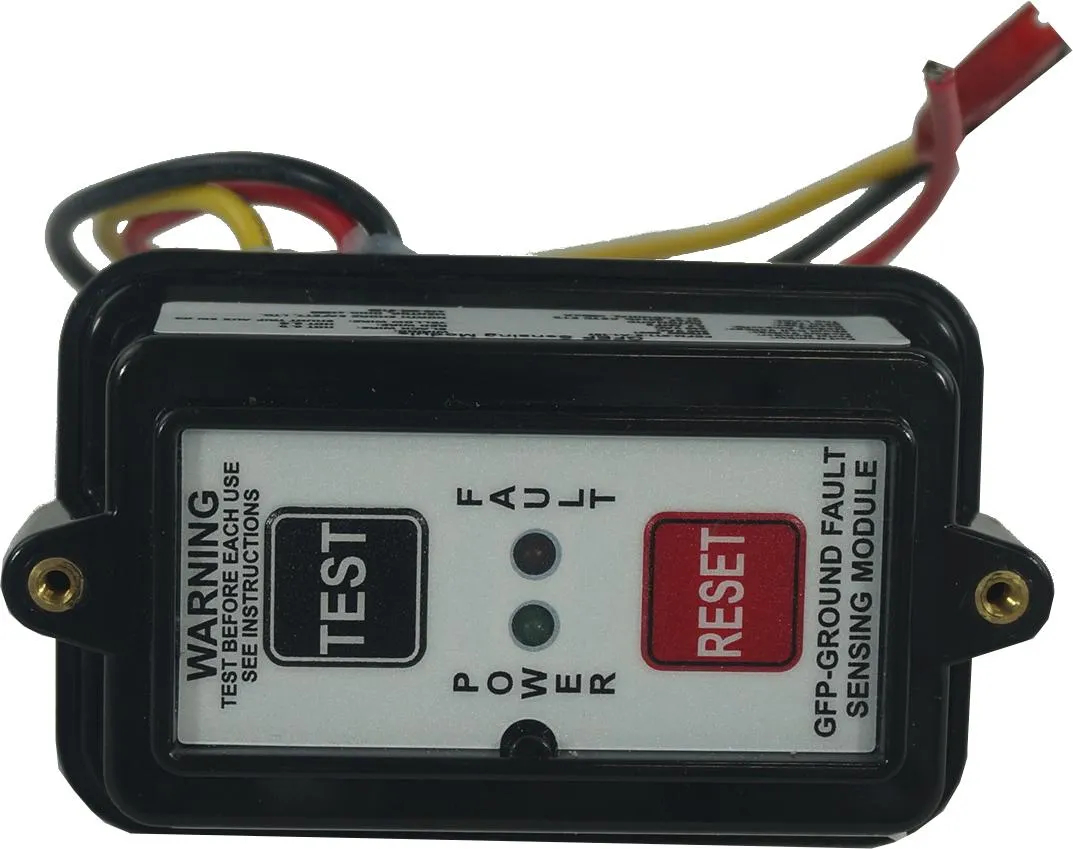PGFM-211-B-A1-187, GFCI Lineguard Ground Fault Protection Relay for Single or Split Phase Systems, 30mA Detection, 50 Amp Max Ipn, 240VAC Supply, Panel Mount, Auto Reset, Note: Requires Suitable Air Pax Breaker