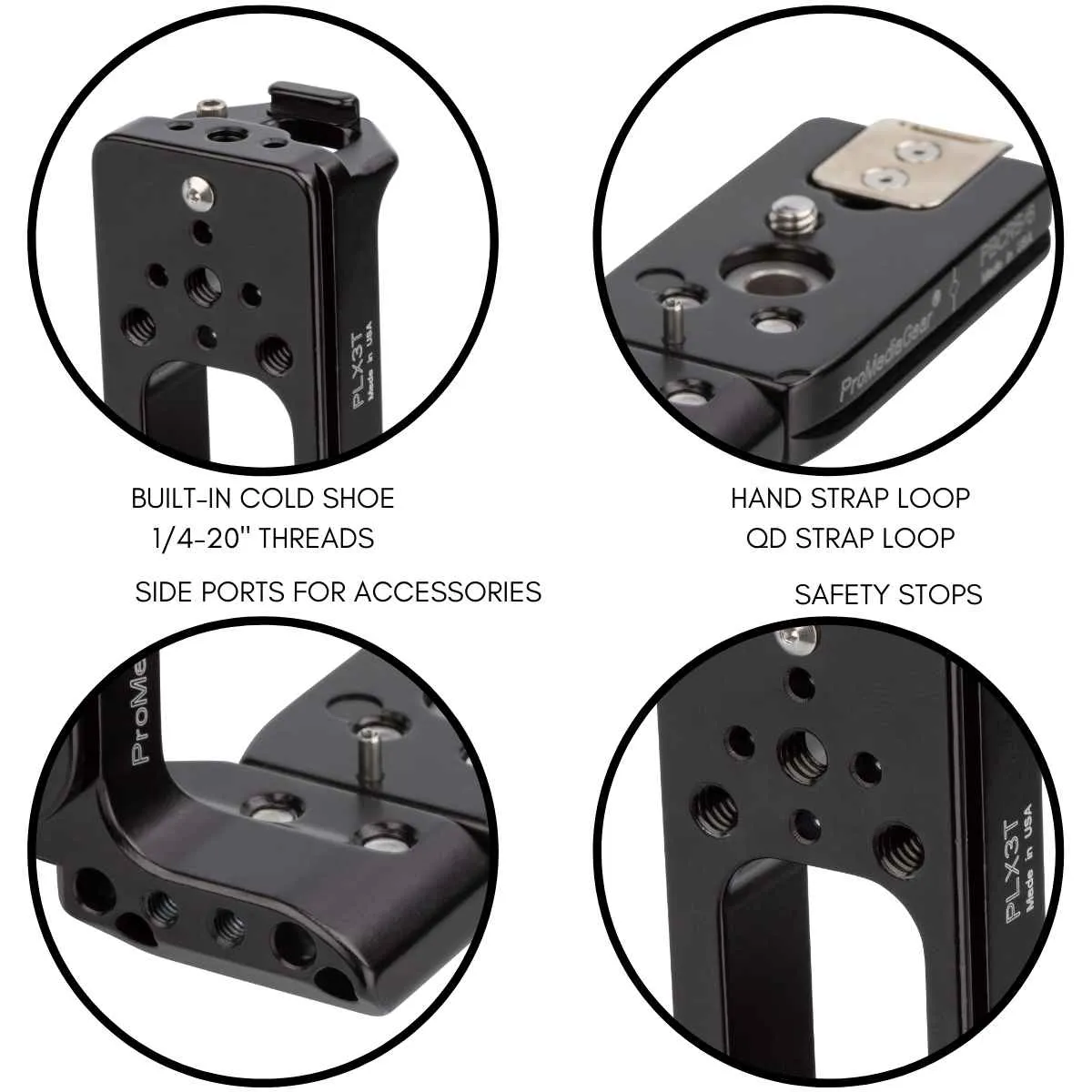PLCR56 Arca-Swiss L-Bracket for Canon EOS R5, R6, R5 Mark II and R6 Mark II Mirrorless Camera