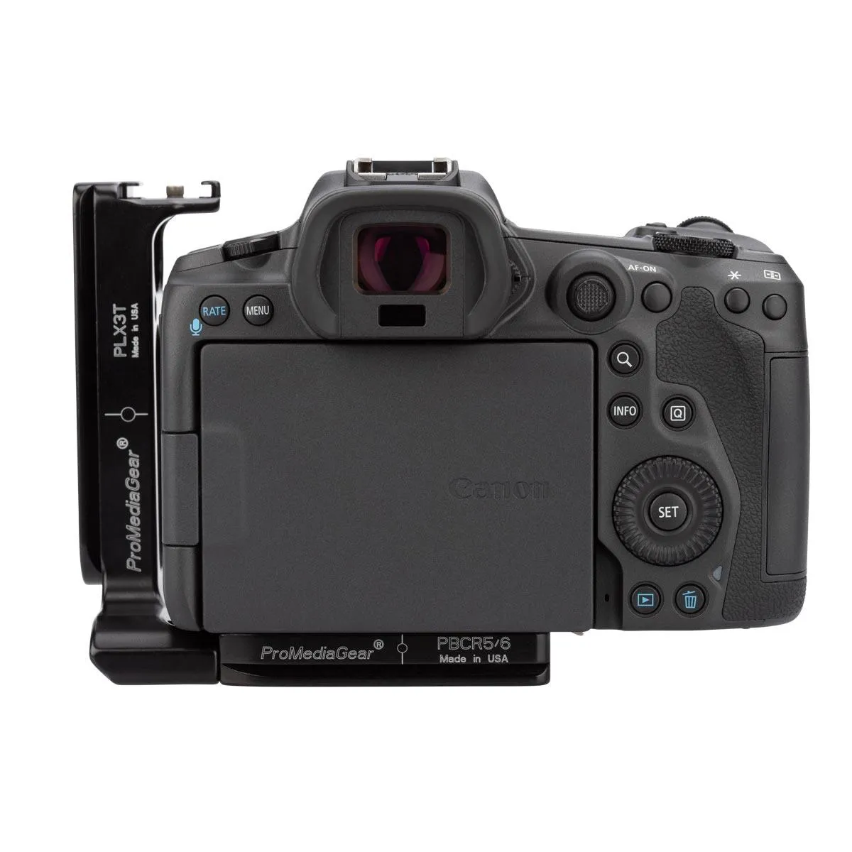 PLCR56 Arca-Swiss L-Bracket for Canon EOS R5, R6, R5 Mark II and R6 Mark II Mirrorless Camera