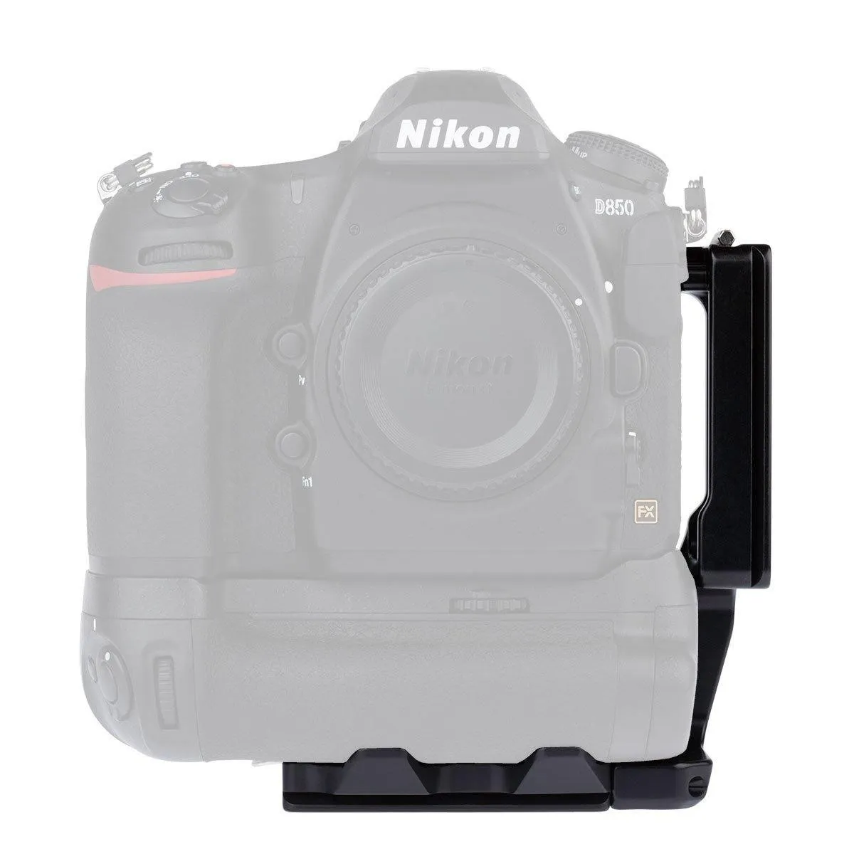 PLNMBD18 Arca-Swiss L-Bracket for Nikon D850 with MB-D18 Grip
