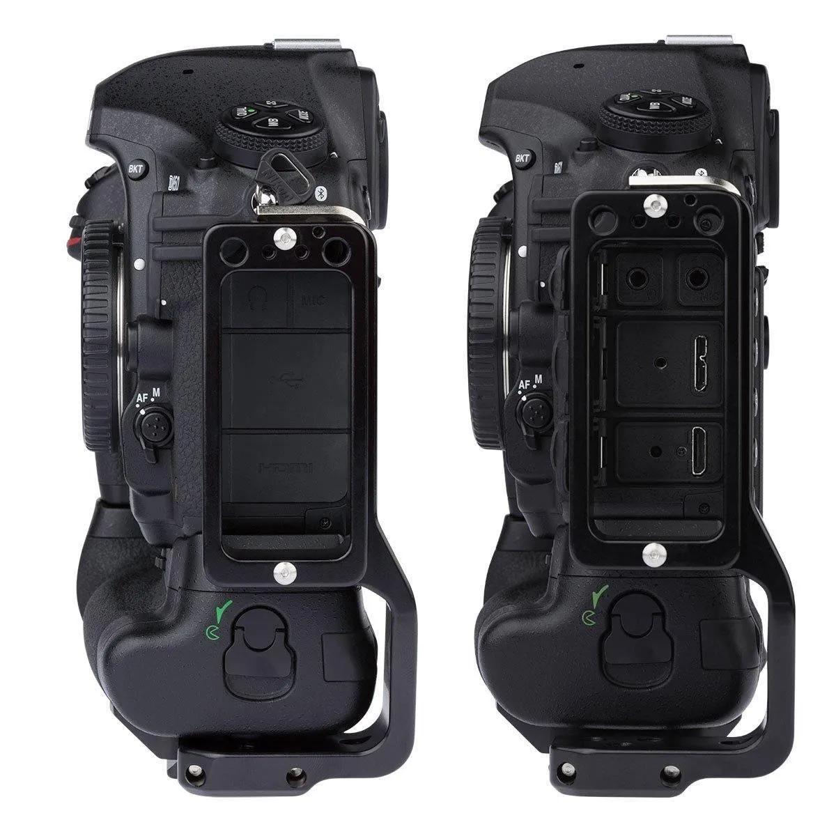 PLNMBD18 Arca-Swiss L-Bracket for Nikon D850 with MB-D18 Grip
