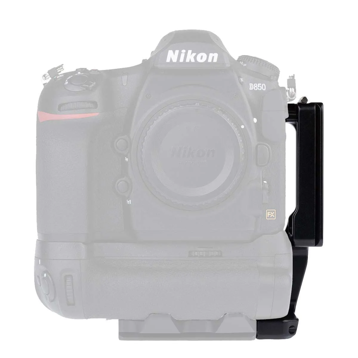 PLNMBD18 Arca-Swiss L-Bracket for Nikon D850 with MB-D18 Grip