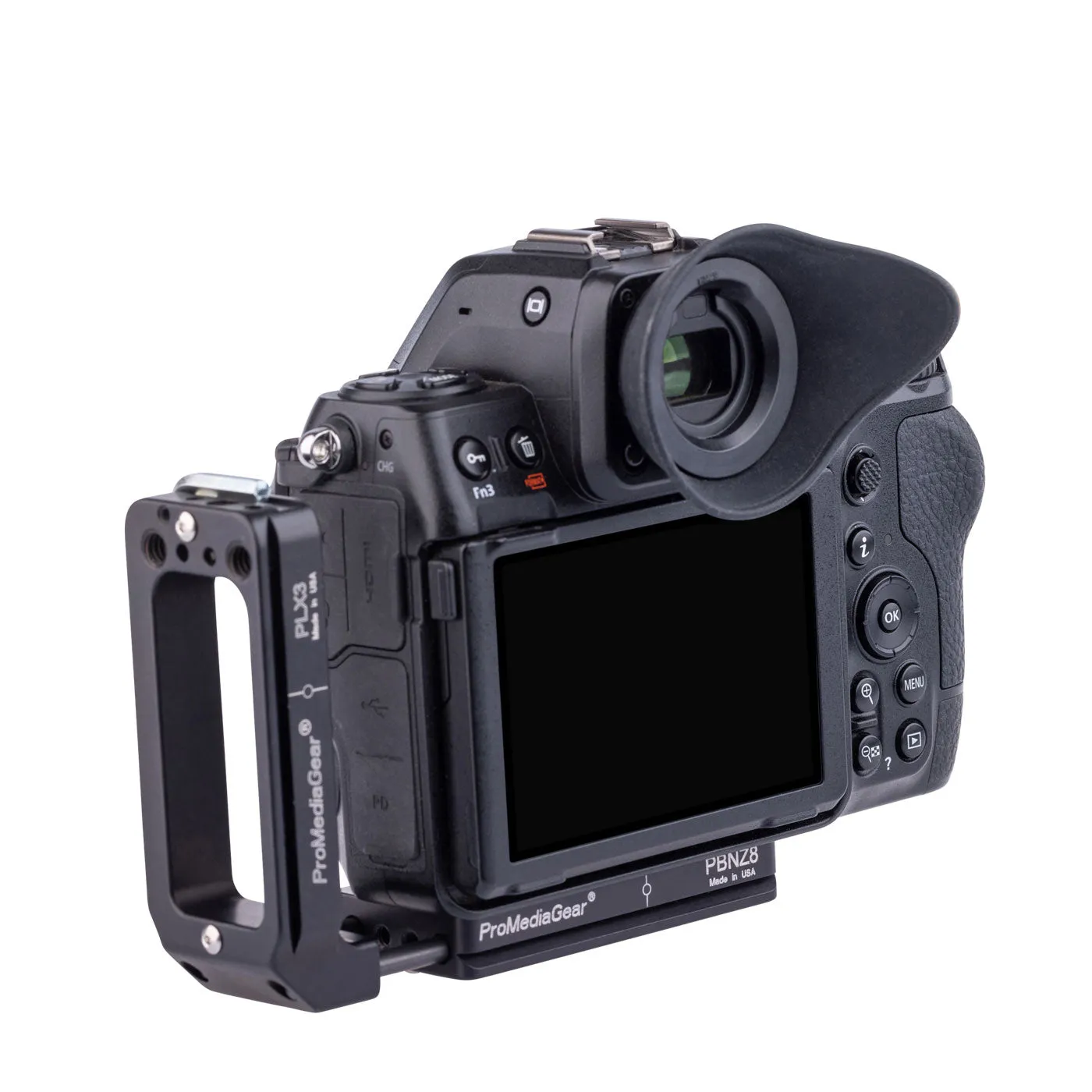 PLNZ83X Arca-swiss L-Bracket for Nikon Z8 Mirrorless Camera