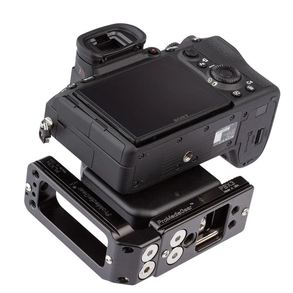 PLX3x Universal Arca-Swiss L-Bracket for Cameras without a battery grip