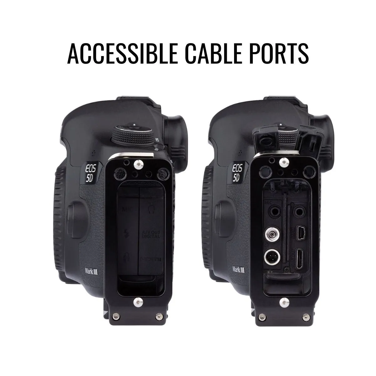 PLX3x Universal Arca-Swiss L-Bracket for Cameras without a battery grip