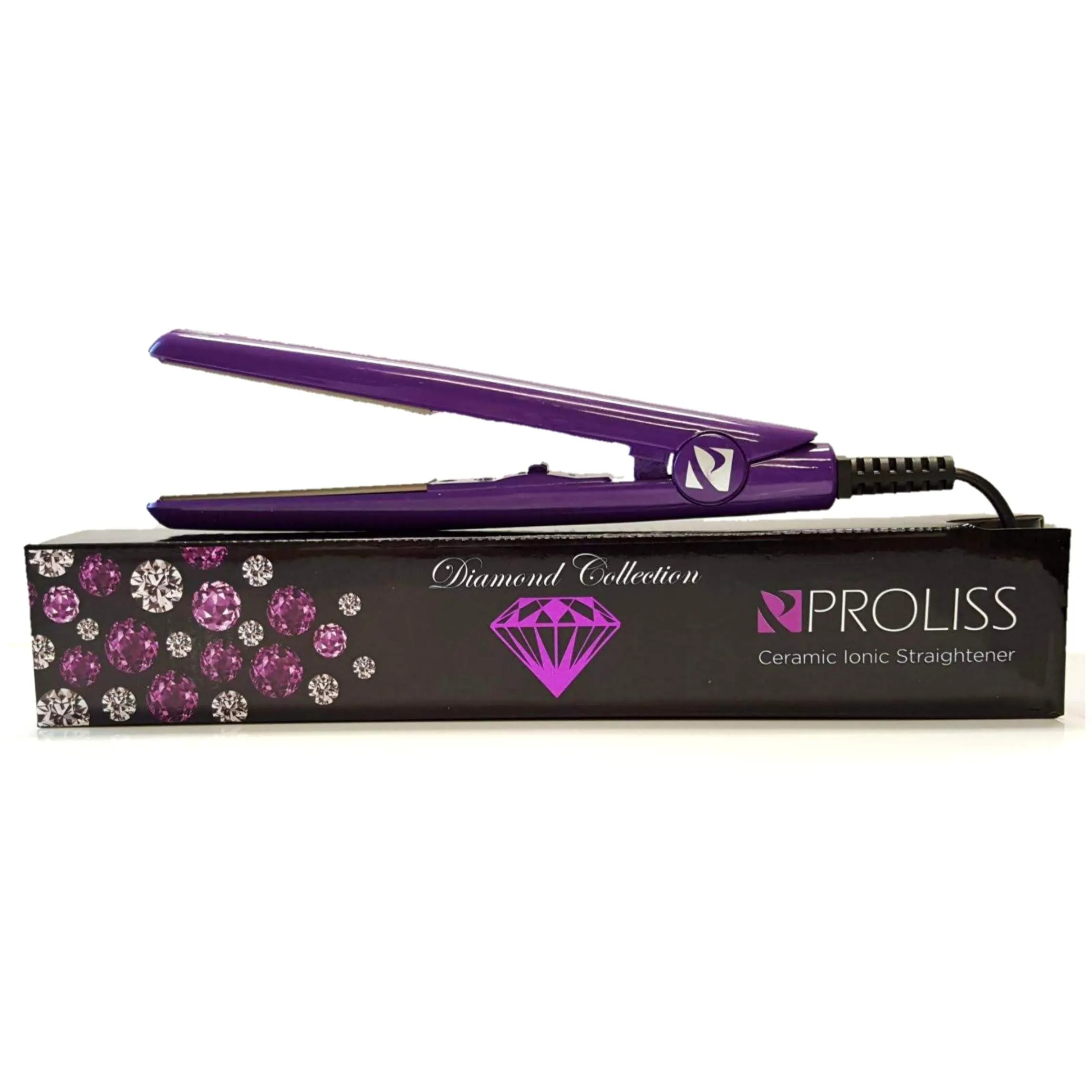 Purple 0.5" Mini w/Grip Tip | Flat Iron