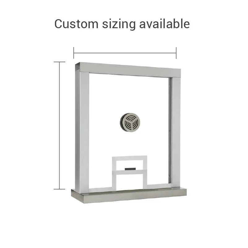 Quikserv T2 Style Ticket Window with Slide Up | Various Sizes and Bullet Resistant Options