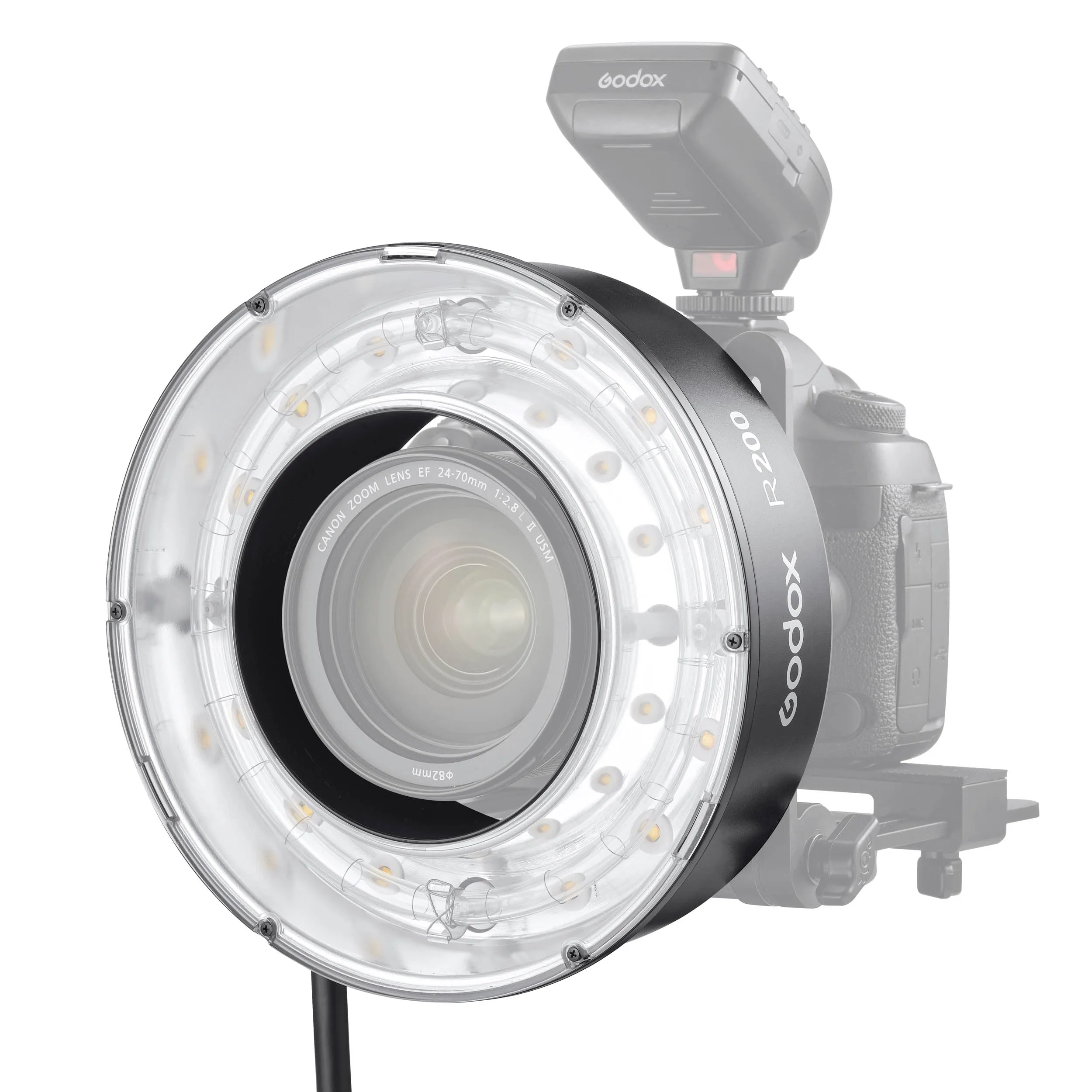 R200 Ring Flash Head Complete Kit for PIKA200/PIKA200 Pro & AD200/AD200Pro