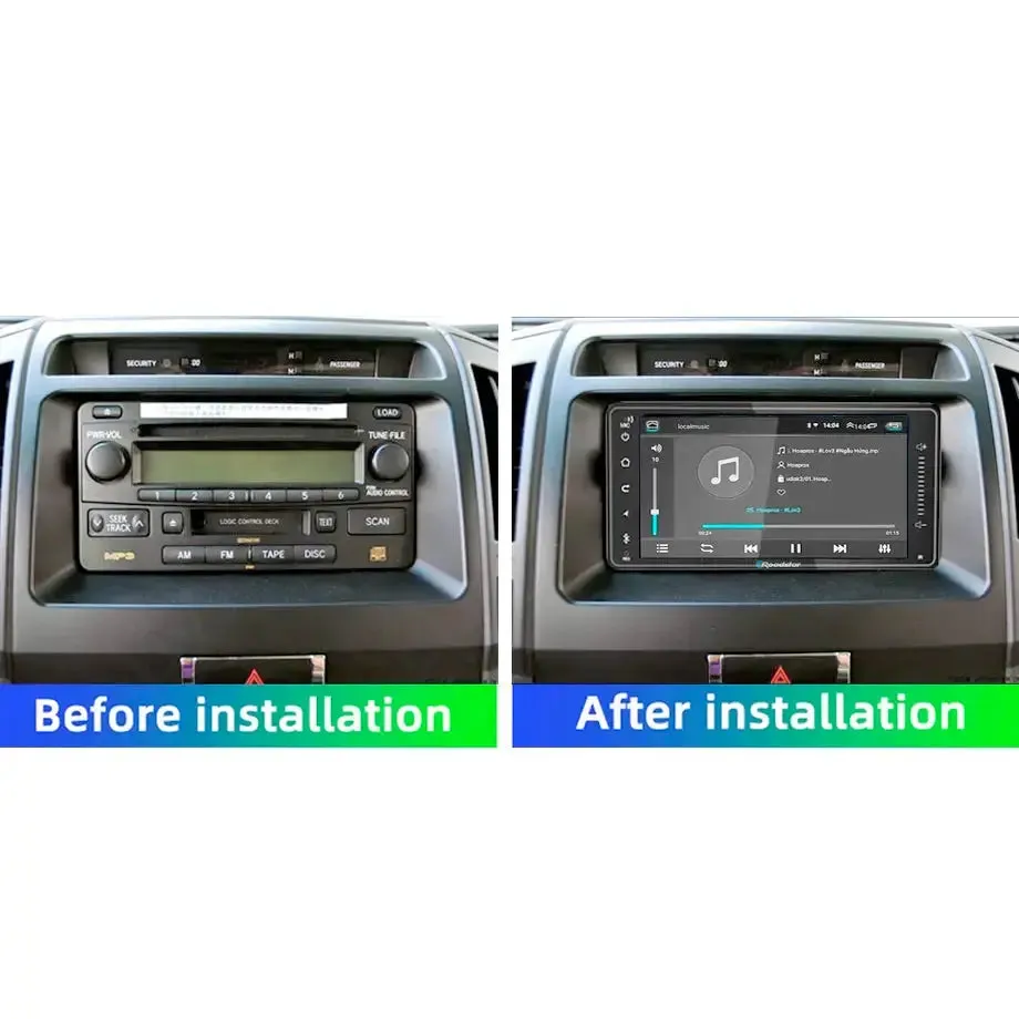 Roadstar - 7 Inch Toyota Android Multimedia Unit With Apple Airplay & Android Auto