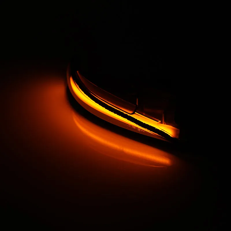 Roxmad Sequential Dynamic Indicator Strip LED Side Mirror Turn Signal Lights for 2016-Later Toyota Tacoma