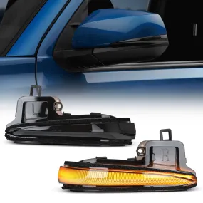 Roxmad Sequential Dynamic Indicator Strip LED Side Mirror Turn Signal Lights for 2016-Later Toyota Tacoma