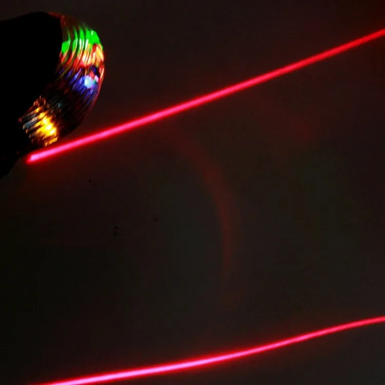 Shell Shape Bicycle Safety Rear Warning Tail Light with 2 Laser Beams and Colorful Lights