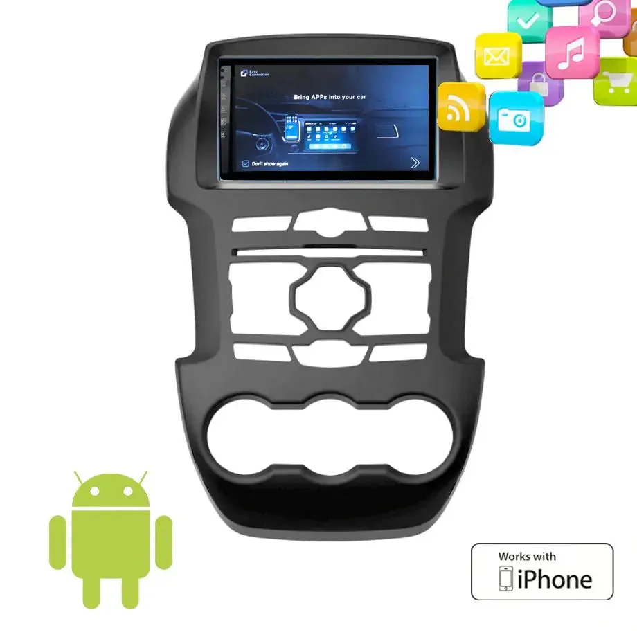 Suitable To Fit Ranger T6 (12-15) - 9 Inch Android Entertainment & GPS System