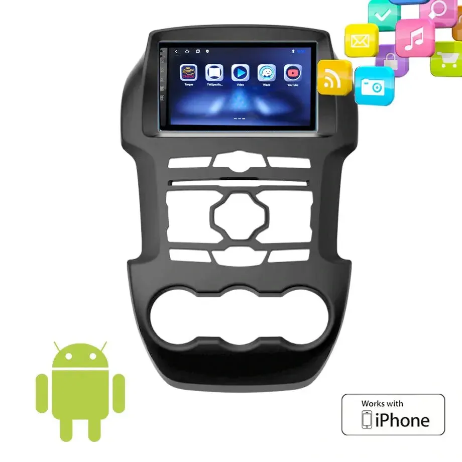 Suitable To Fit Ranger T6 (12-15) - 9 Inch Android Entertainment & GPS System
