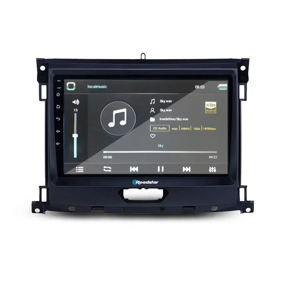 Suitable To Fit Ranger T7 (15-On) - 9 Inch Roadstar Android Entertainment & GPS System