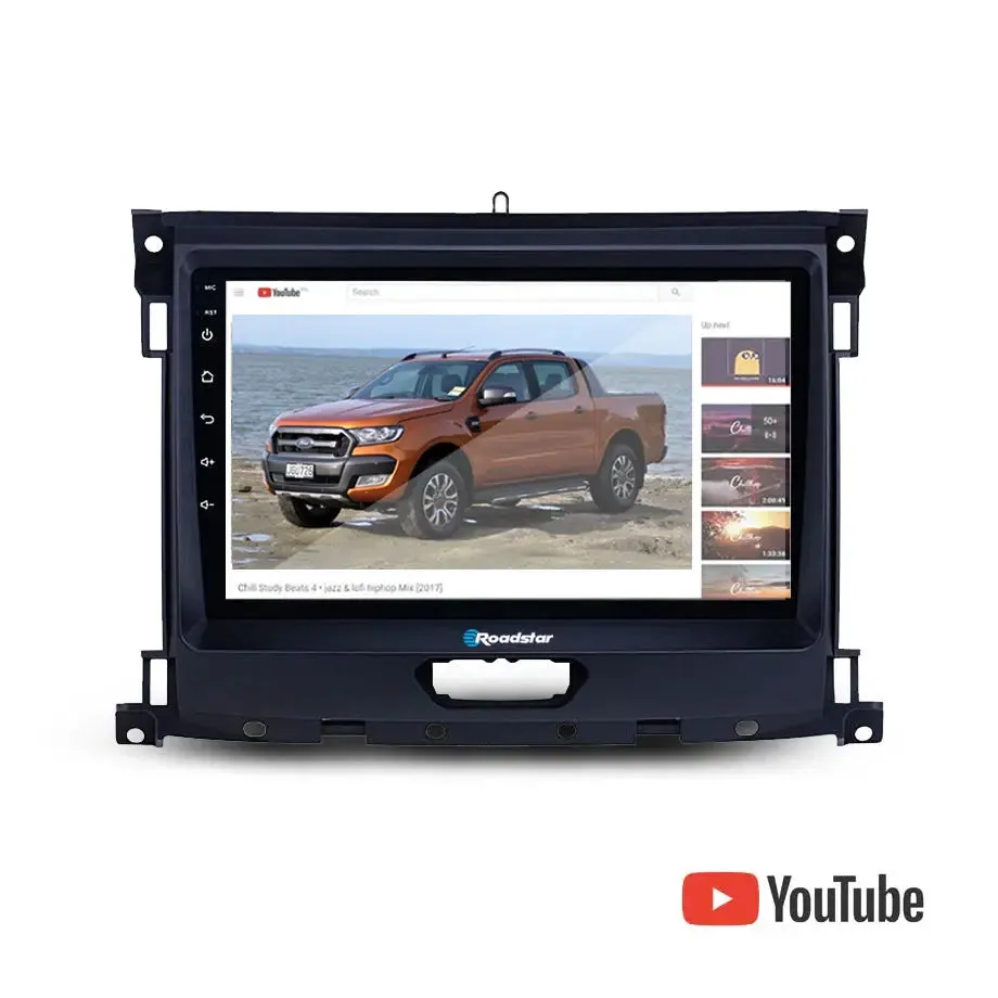Suitable To Fit Ranger T7 (15-On) - 9 Inch Roadstar Android Entertainment & GPS System