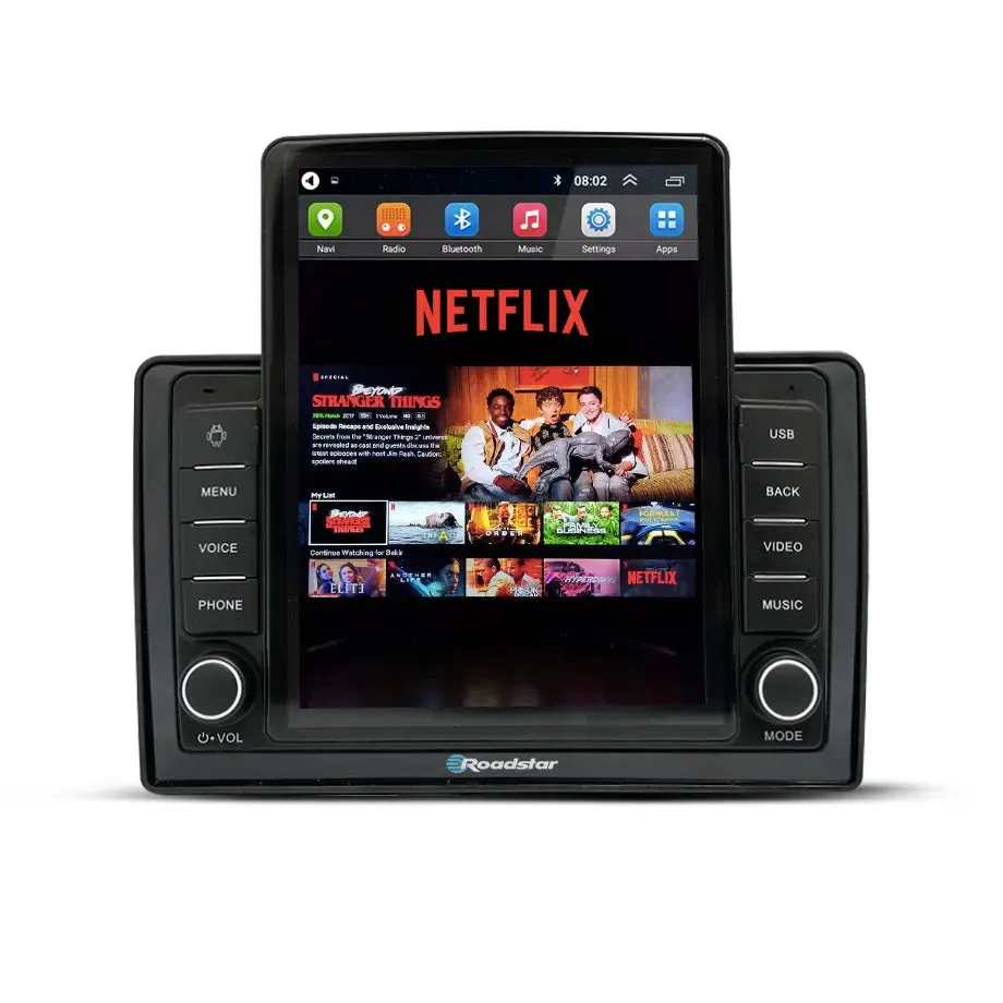 Suitable To Fit VW - Roadstar 10.1 Inch Tesla Style Android Entertainment & GPS System