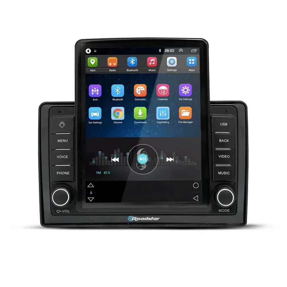Suitable To Fit VW - Roadstar 10.1 Inch Tesla Style Android Entertainment & GPS System