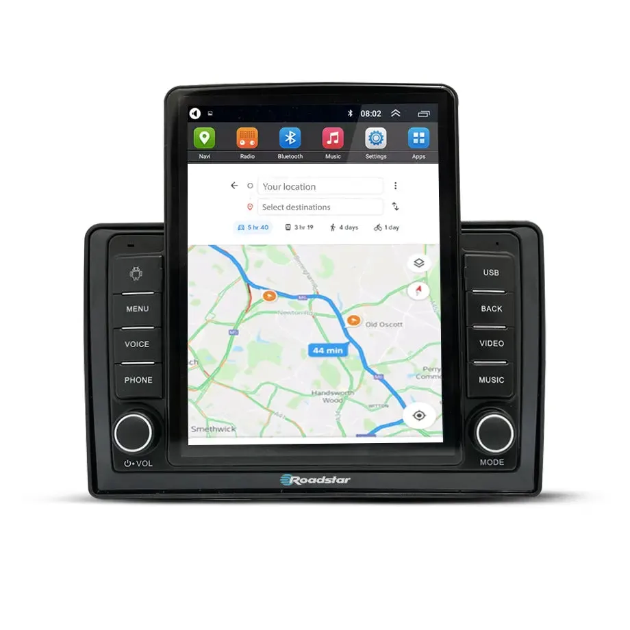 Suitable To Fit VW - Roadstar 10.1 Inch Tesla Style Android Entertainment & GPS System