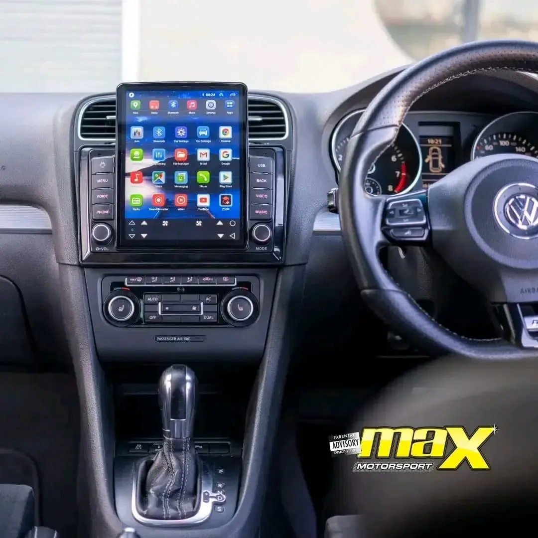 Suitable To Fit VW - Roadstar 10.1 Inch Tesla Style Android Entertainment & GPS System