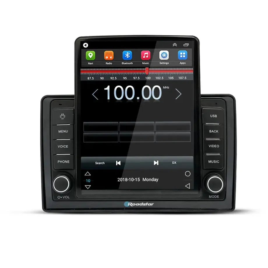 Suitable To Fit VW - Roadstar 10.1 Inch Tesla Style Android Entertainment & GPS System