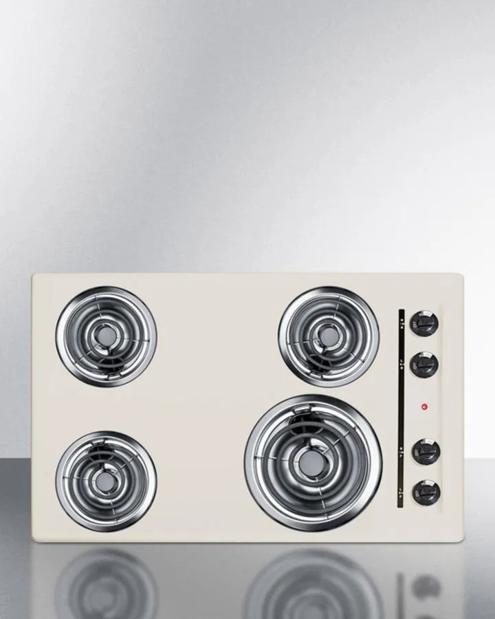 Summit SEL05 30" Wide 4-burner Coil Cooktop