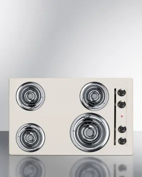 Summit SEL05 30" Wide 4-burner Coil Cooktop