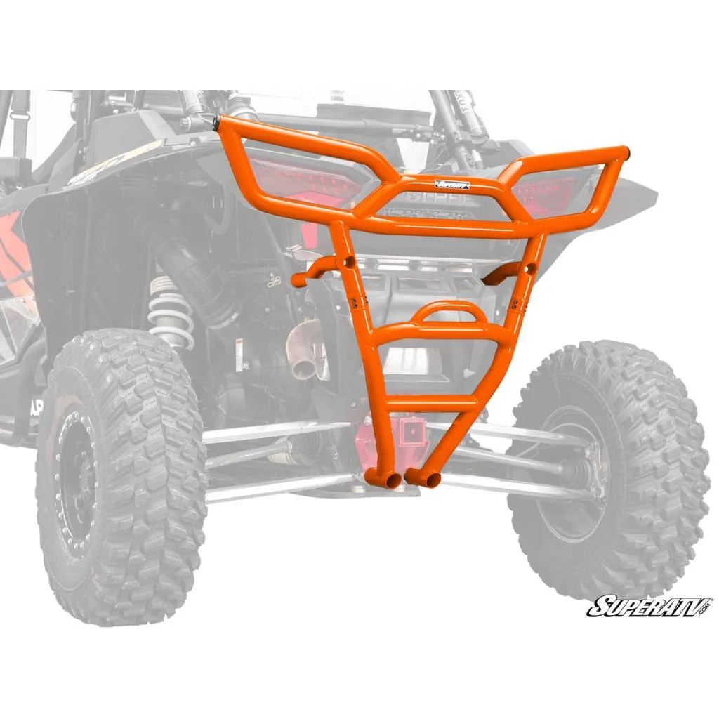 SuperATV Polaris RZR XP 1000 Rear Bumper with Receiver Hitch