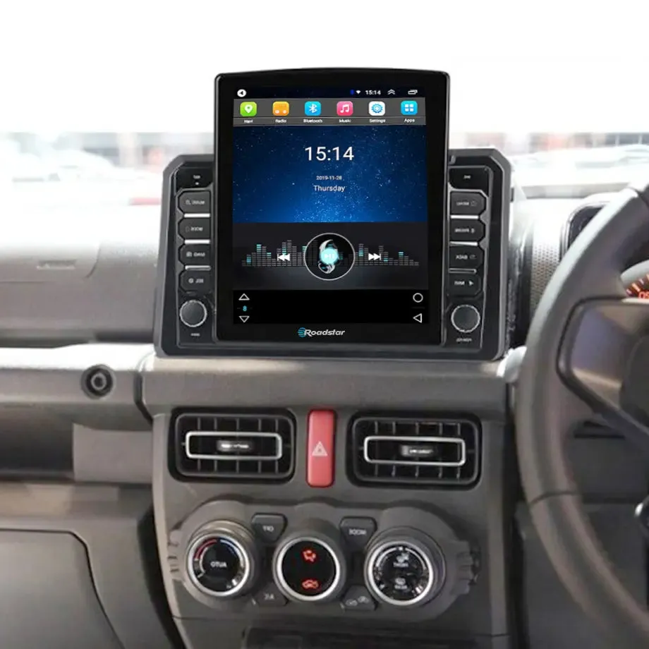 Suzuki Jimny (19-On) - Roadstar 9.5 Inch Tesla Style Android Entertainment & GPS System