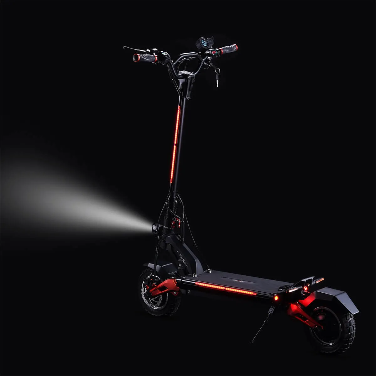 SYNERGY| TSUNAMI Dual Powerful 1200W X 2 52V, 24.8Ah Offroad electric Scooter