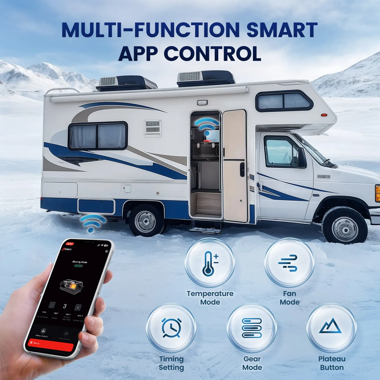 TC2-SE Diesel Heater Toolbox Compact2, 5L All In One APP Control