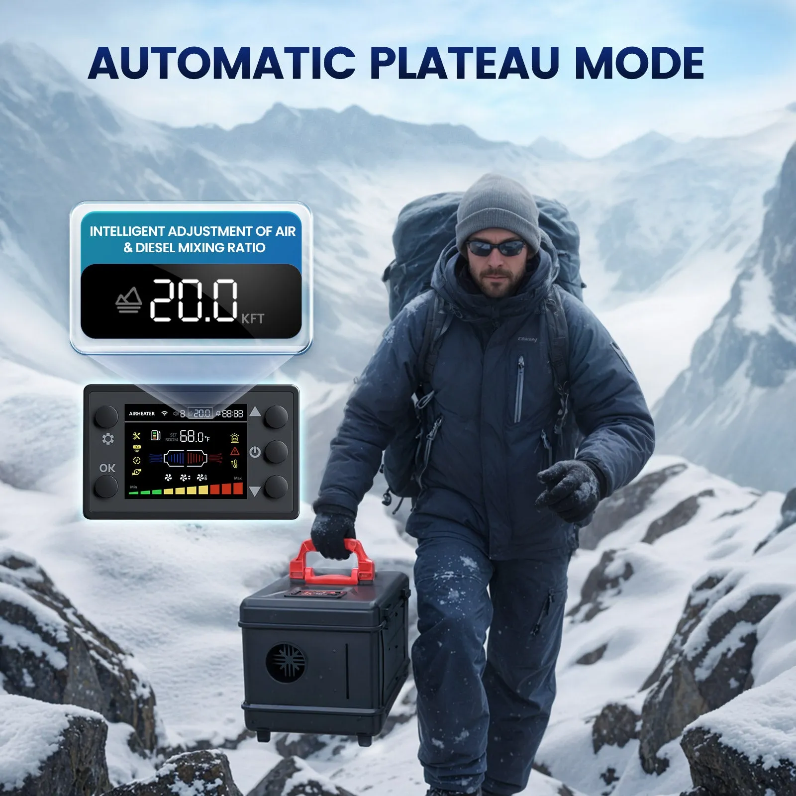 TC2-SE Diesel Heater Toolbox Compact2, 5L All In One APP Control