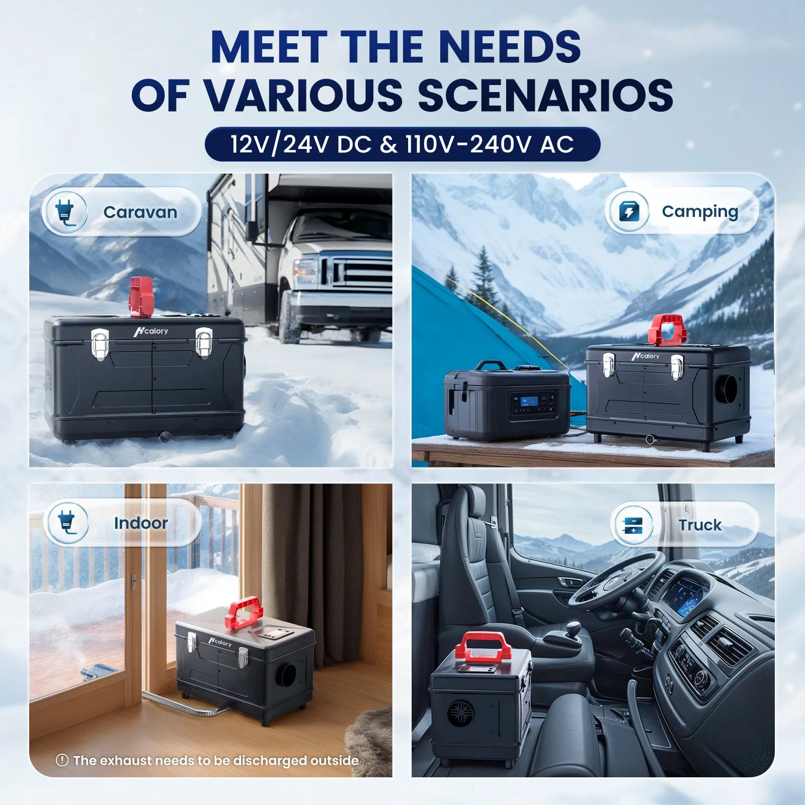 TC2-SE Diesel Heater Toolbox Compact2, 5L All In One APP Control