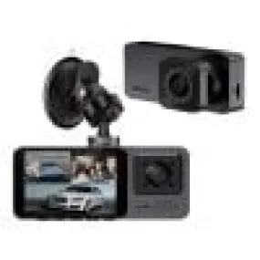 timeless Driving Recorder With Two 2.0-inch 1080P Screens In Front Of And Inside The Car. 170 Degree Wide-angle Shooting Loop Recording Parking Monitoring