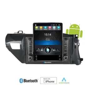 Toyota Hilux (15-21) - Roadstar 9.5 Inch Tesla Style Android Entertainment & GPS System