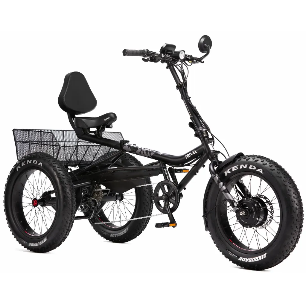 Trivel e-Azteca 10.5Ah/48V 500W Fat Tire Electric Trike