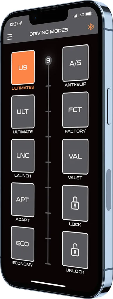Ultimate 9 EVC-X Throttle Controller with Blutooth App Controller to suit Toyota, Suzuki and Lexus - X161