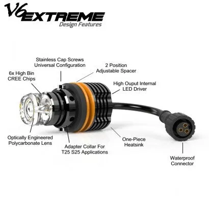 V6 EXTREME AMBER