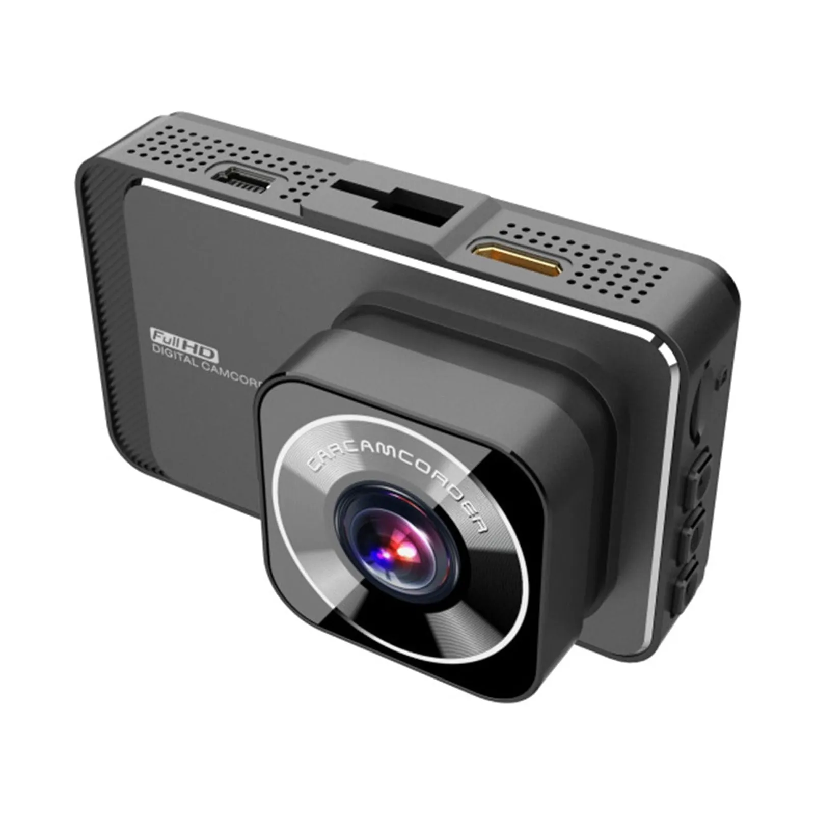 valiant Auto Parts,Dash Cam 1080P DVR Car Driving Recorder 3 Inch IPS Screen Dashboard Camera 140Â° Wide Angle,Parking Monitor,Loop Recording,Black,A