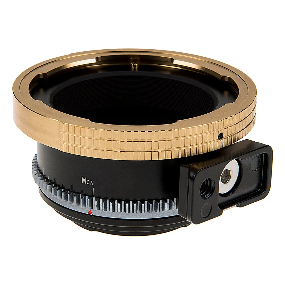 Vizelex Cine ND Throttle Lens Mount Adapter - Arri PL (Positive Lock) Mount Lens to Sony Alpha E-Mount Mirrorless Camera Body with Built-In Variable ND Filter (2 to 8 Stops)