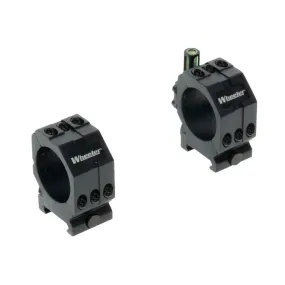 Wheeler Picatinny Scope Rings 1 in High