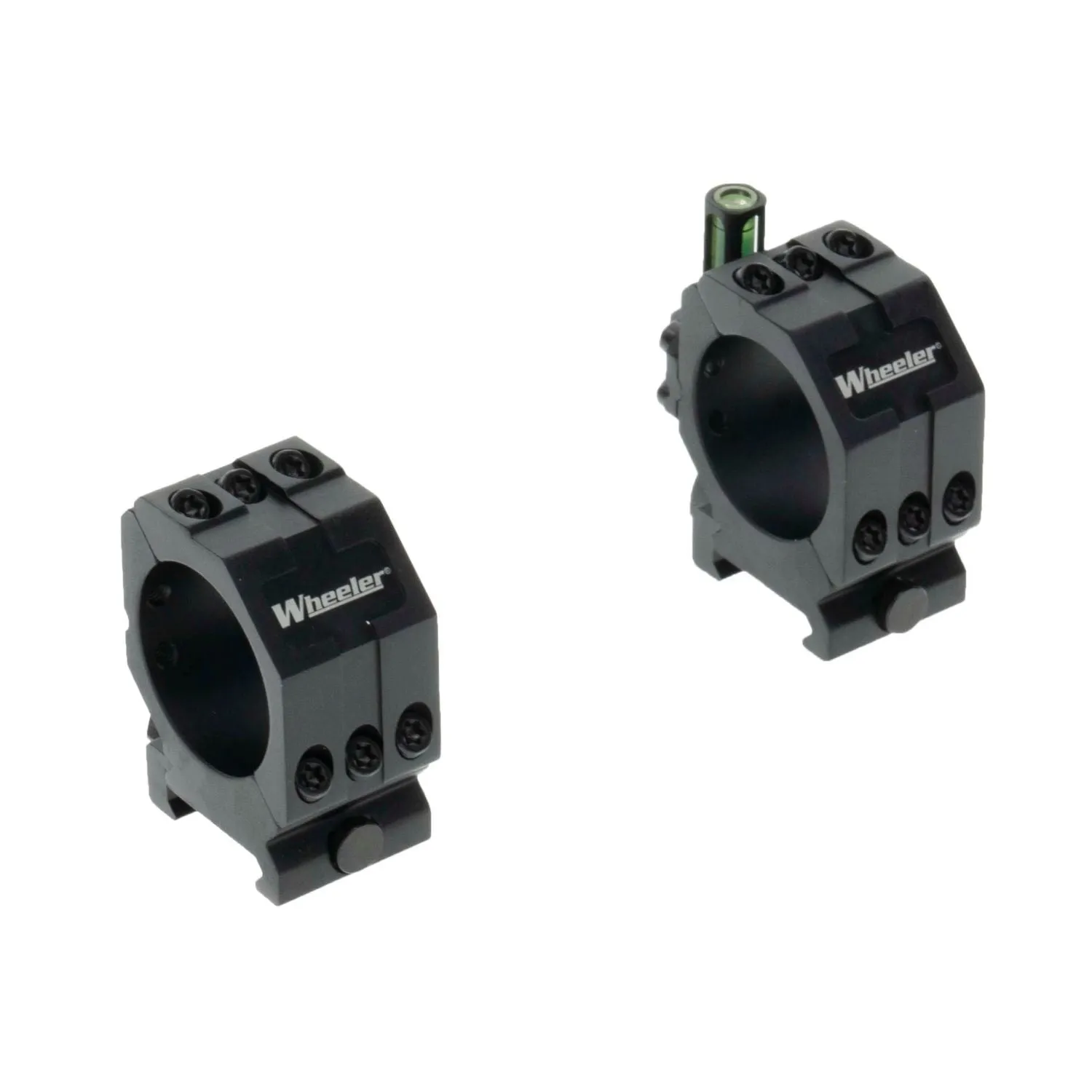 Wheeler Picatinny Scope Rings 1 in High